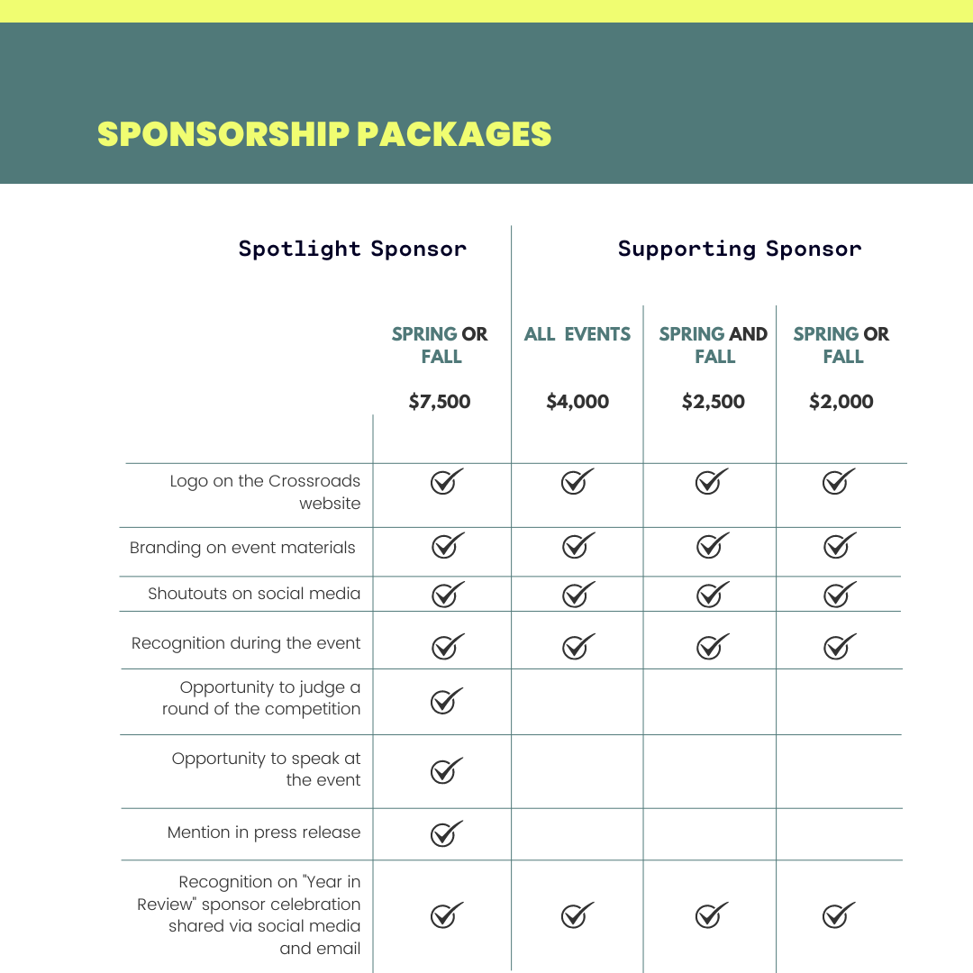 Copy of 2024 Crossroads Pitch Competition Sponsorship (Square)